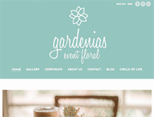 Tablet Screenshot of gardeniashhi.com